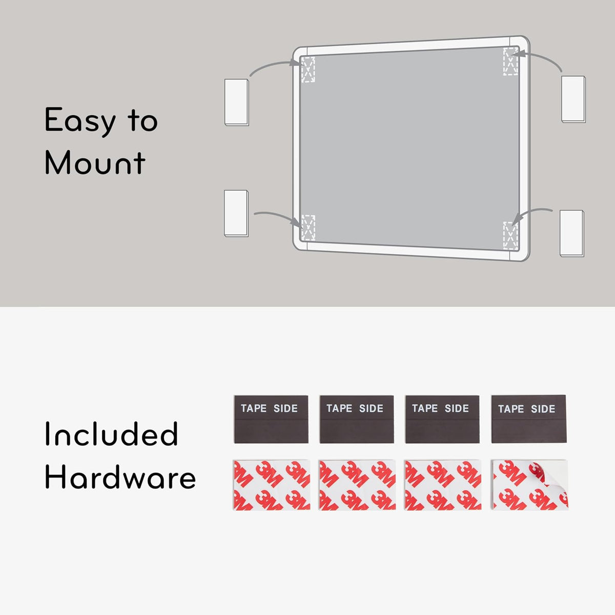 U Brands Contempo Magnetic Dry Erase Board White Board Bundle, 8.5" x 11", White Modern Frame, Includes 4 Boards, 16 Markers and 4 Magnets