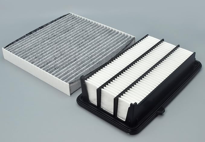 Engine & Cabin Air Filter Kit for Honda CRV 2017-2022 1.5L L4 Only, Civic