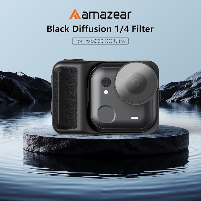 AMAZEAR Black Diffusion 1/4 Filter