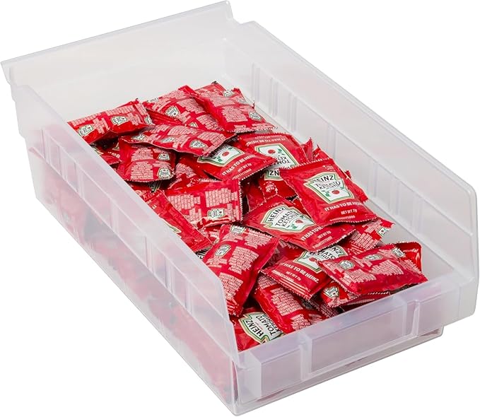 Akro-Mils 30130 Plastic Shelf Bins, Heavy Duty Storage Bins