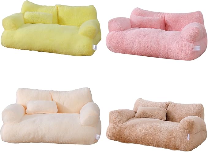 Dog Puppy Couch Base Detachable Cover Sofa for Small to Pets Creative Pet Bed Cute Nest Pet Dog Bed Puppy Cushion Mat Dog Sofa Beds for Small Dogs