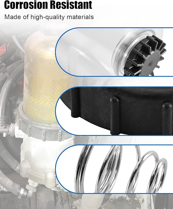 Fuel Filter Cover Fit for Davco 382 Fuel Water Separators, Filter Cover Replace