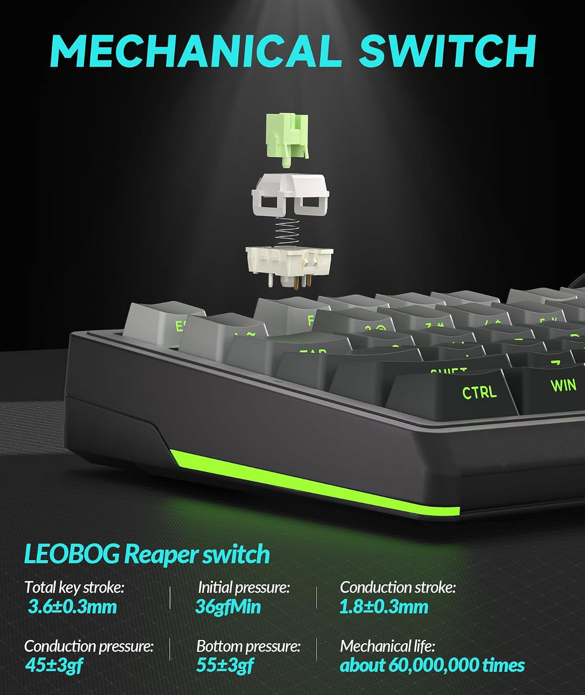 SOLAKAKA KI99 Pro 96% Wireless Mechanical Keyboard, RGB Gaming Keyboard, Hot-Swappable Pre-Lubed Switches, Gasket Structure Creamy Keyboards (Gradient-Black, Non-Silent Version)