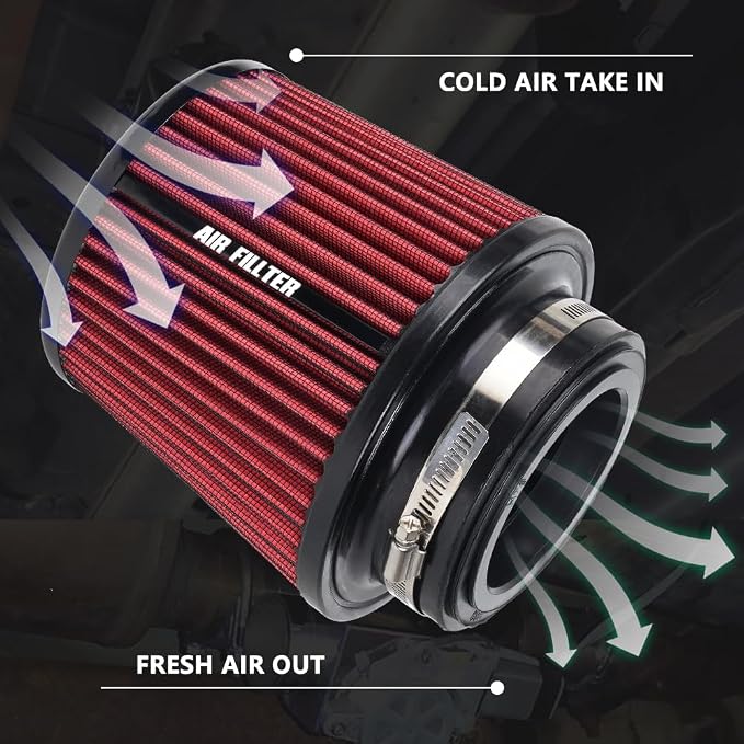 4-Inch Cold Air Intake Filter