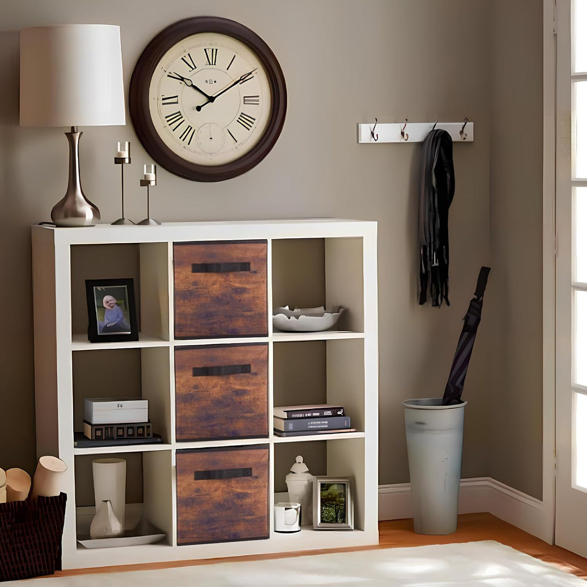ShellKingdom Storage Bins, Foldable Fabric Storage Cubes And Cloth Storage