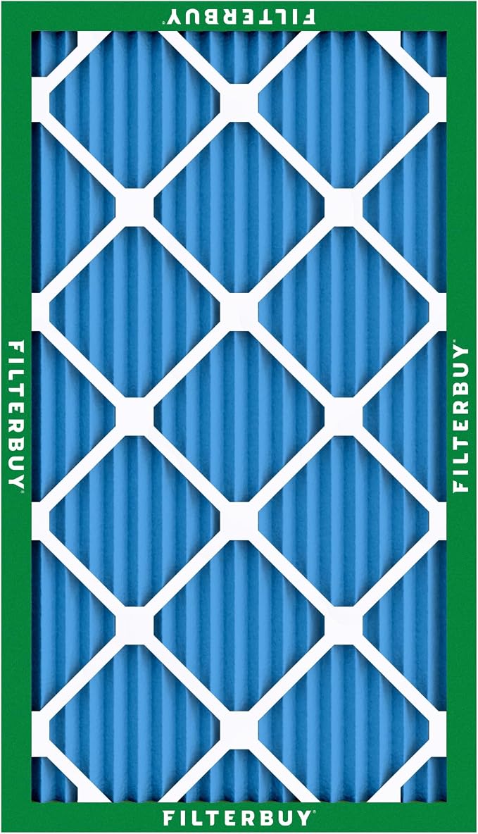 Filterbuy 16x30x1 Air Filter MERV 13 Optimal Smoke & Allergy Defense,