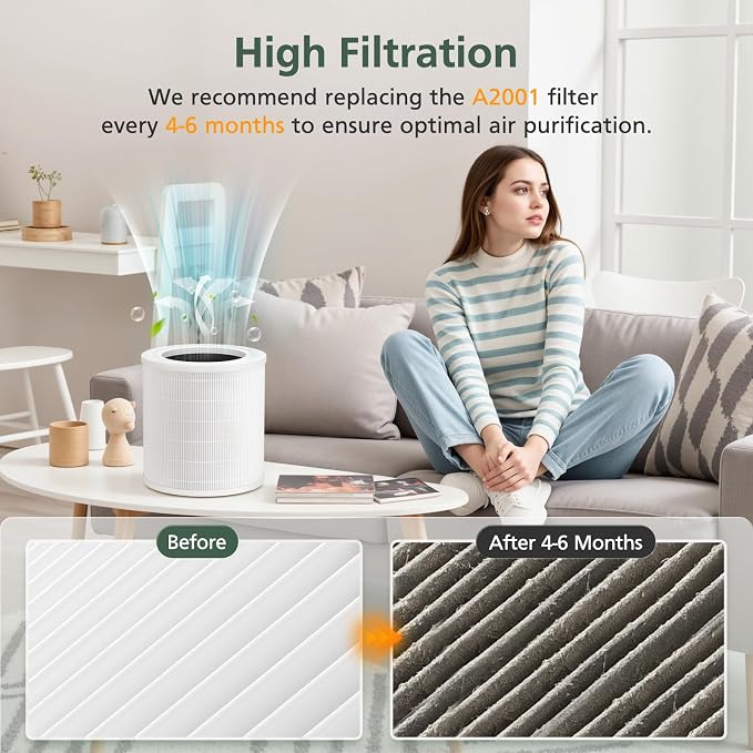 A2001 Replacement Filter Compatible
