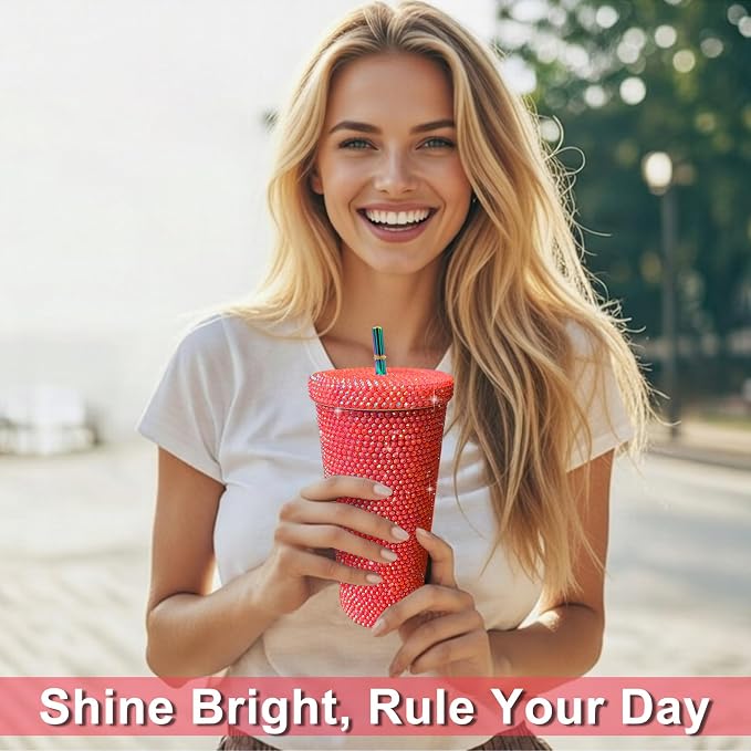 26oz Bling Rhinestone Tumbler