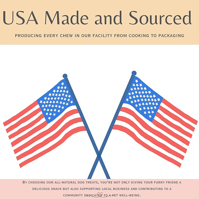 Natural Chicken Feet for Dogs (20 Pack) - 100% USA Sourced and Made - Single Ingredient - High Protein, Low Calories - Slow-Roasted Dog Chews (20 Counts)