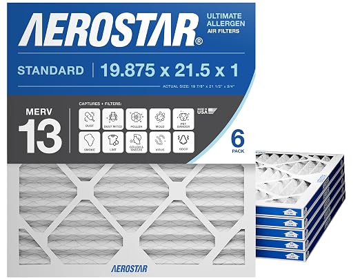 Aerostar 19.875x21.5x1 MERV 13