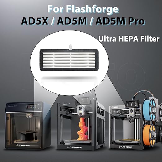4 Pack AD5M/AD5X Air Filter