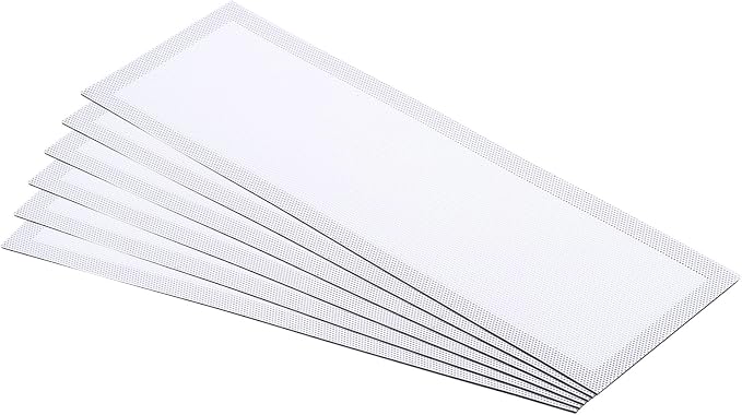 PATIKIL 4"x12" Magnetic Vent Cover, 6 Pack Floor Wall Air Registers Cover