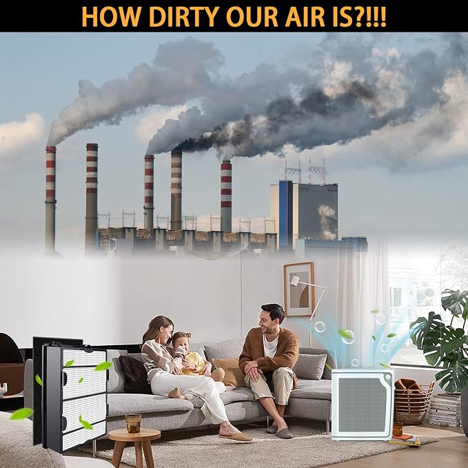 Improvedhand HAPF600 Air Purifier Replacement Filter