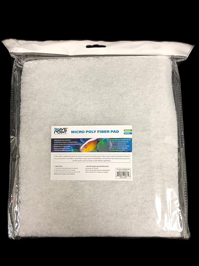 Wave Point Aquarium Bio Sponge Foam Filter Media Pad Cut-to-fit
