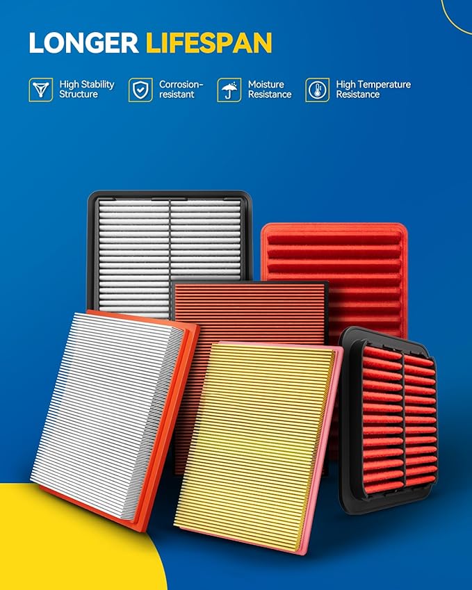 PHILTOP Engine Air Filter, CA11399 Compatible