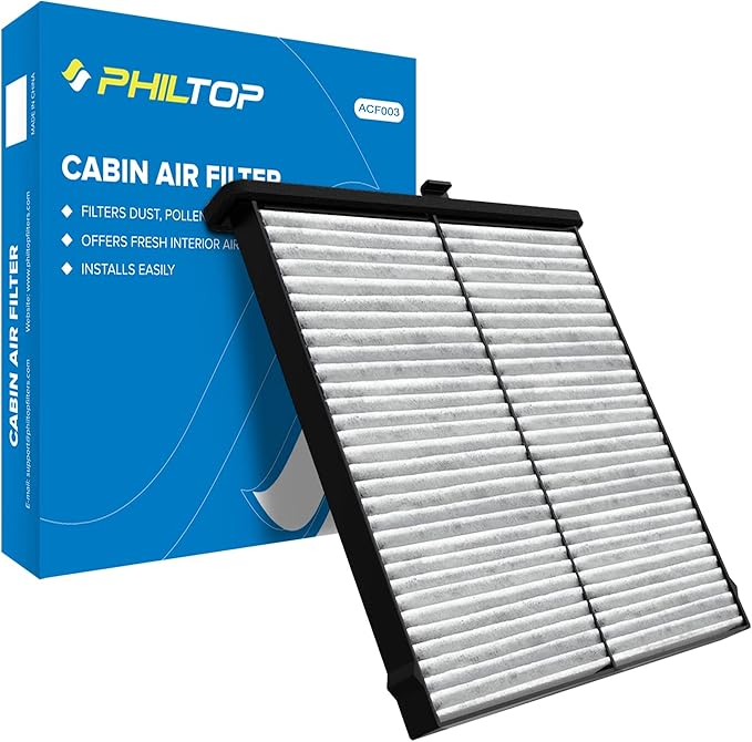 PHILTOP Cabin Air Filter, Replacement