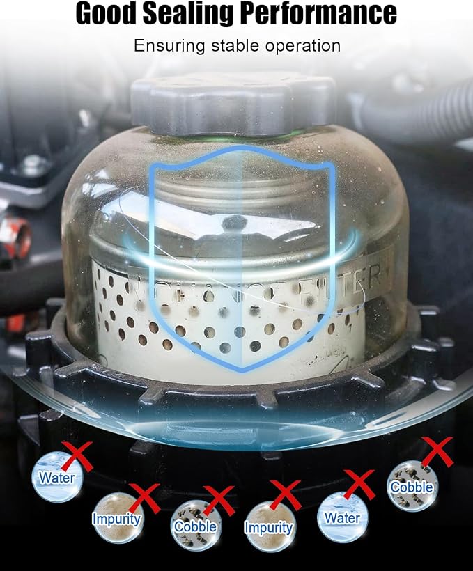 Fuel Filter Cover Fit for Davco 382 Fuel Water Separators, Filter Cover Replace