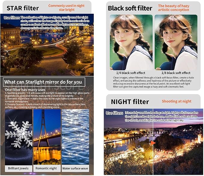 Osmo Action 6 Filter, Lens Filter Set