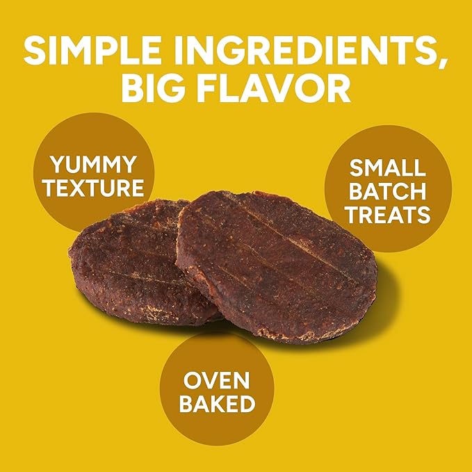 Cloud Star Wag More Bark Less Sliders Dog Treats, BBQ Chicken, 8 oz. Bag