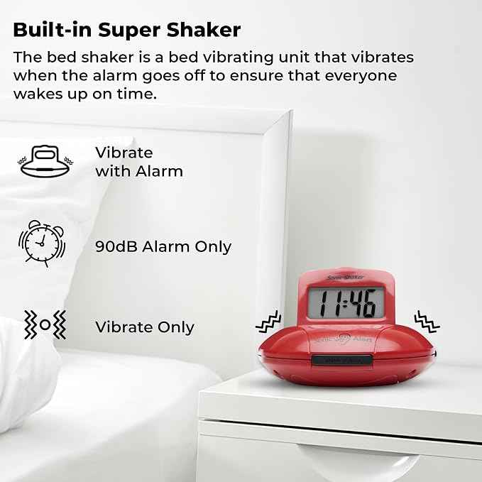 Sonic Alert Digital Alarm Clock