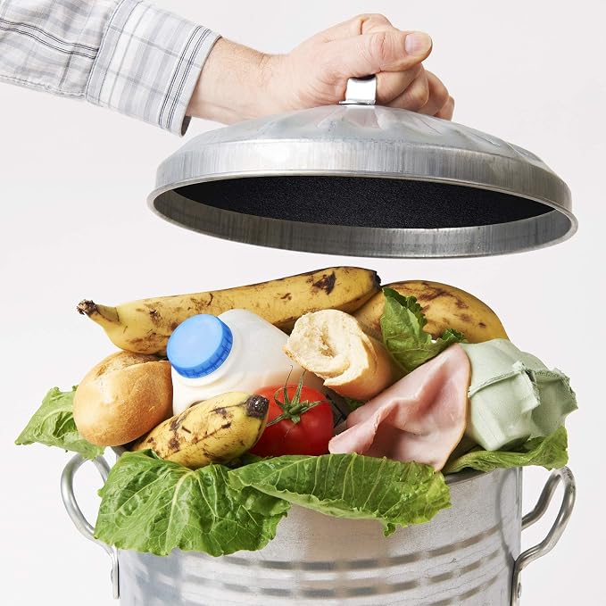 16 Pieces Compost Bin Filters Kitchen Compost Charcoal Filters Refills