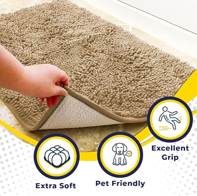 Muddy Mat® | Super Water Absorbent Door Mat Indoor, Microfiber Quick Dry