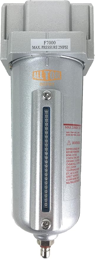 1/2" NPT HEAVY DUTY Industrial Grade Particulate Filter/Water Trap