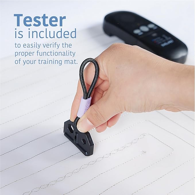 SVD.PET (2-Pack Pet Training Mat with Tester, Pet Shock Pad, Dogs & Cats Electronic Repellent mat for Indoor, 3 Training Modes, 5 Levels, Pet Safe Mode (Black controler 22" X 16")