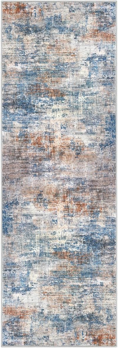 IOHOUZE Abstract Runner Rug 2x6 Ft Washable Runners