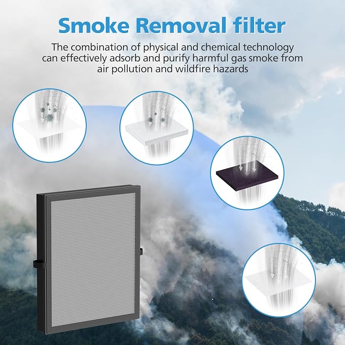 iSingo 2 Pack MK-04 Smoke Removal Replacement