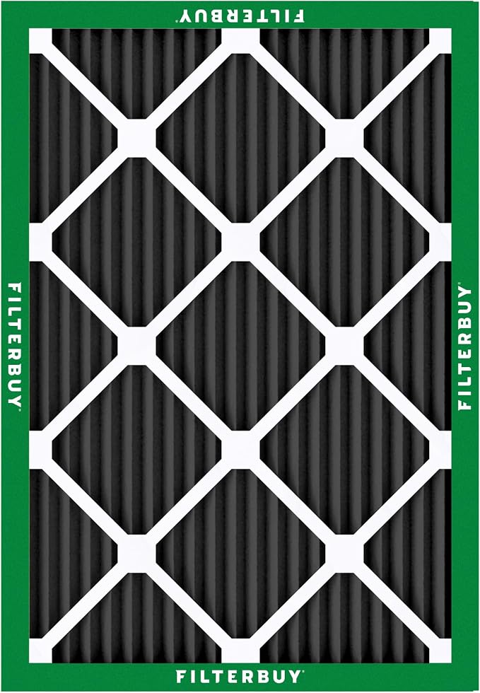 Filterbuy 18x24x1 Air Filter MERV 10 Odor & Allergy Defense