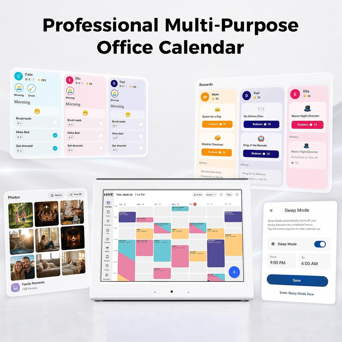 2026 Smart Digital Calendar No Subscription Electronic Calendar