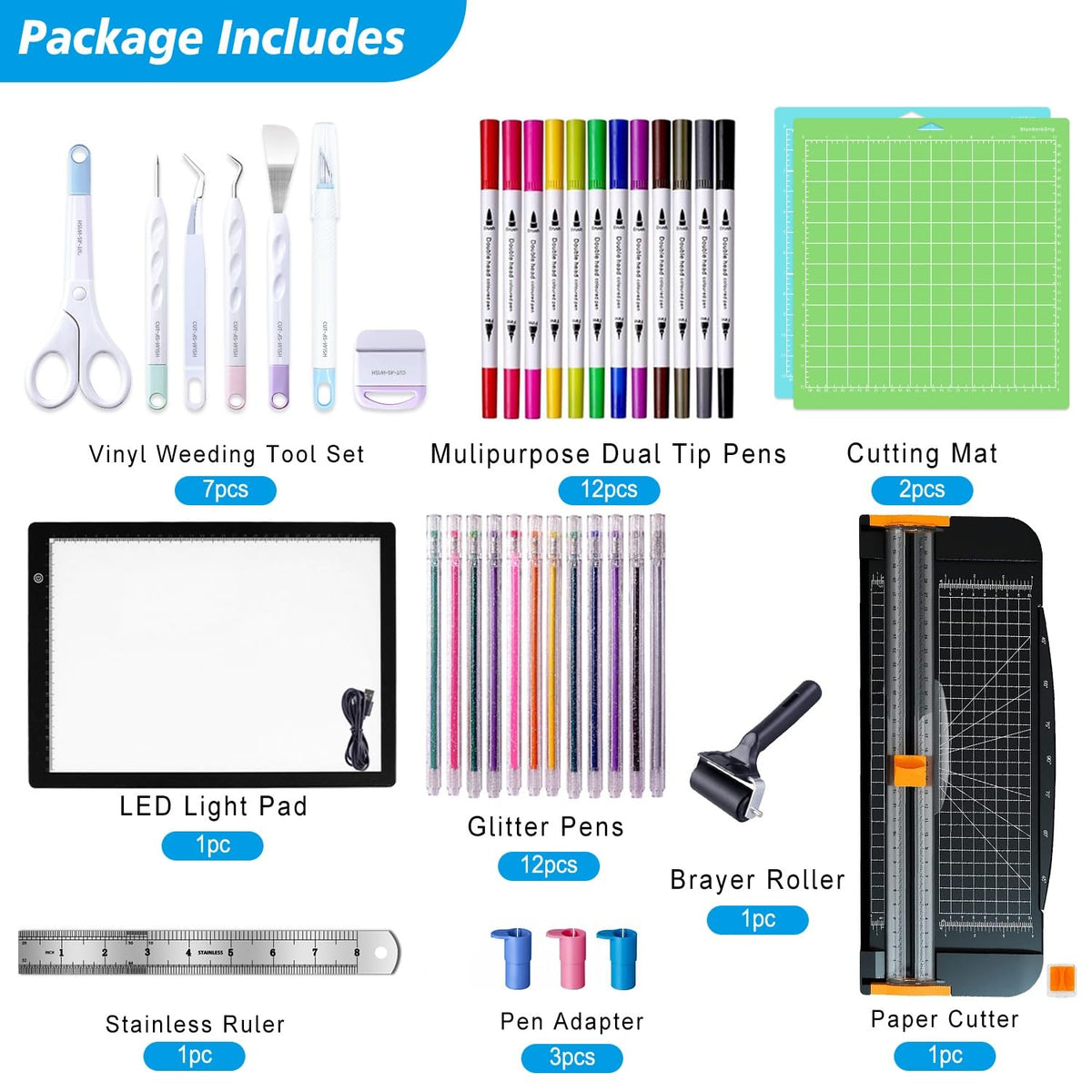 Cutaswish Ultimate All-in-One Accessory Bundle for Crafting