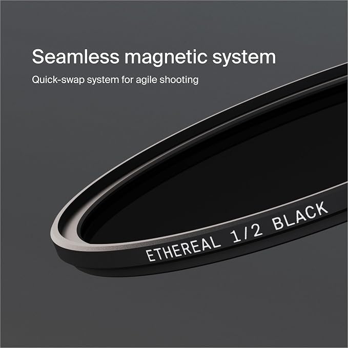 Urth 39mm Magnetic Ethereal Black Mist ½ Diffusion Lens Filter — Cinematic