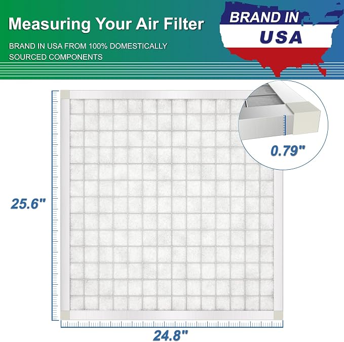 Abestorm MERV-8 Filter Replacement 1Pack