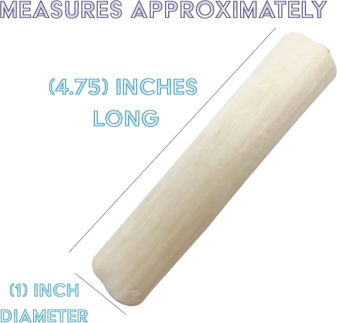 by M&M 5499 Natural Sola Log PK3 - Handcut Skinless Sola Wood Foot Toys, Lightweight Chewble Sticks, Natural, Easy for Birds to Manipulate with Beaks and Feet, Breaks Apart