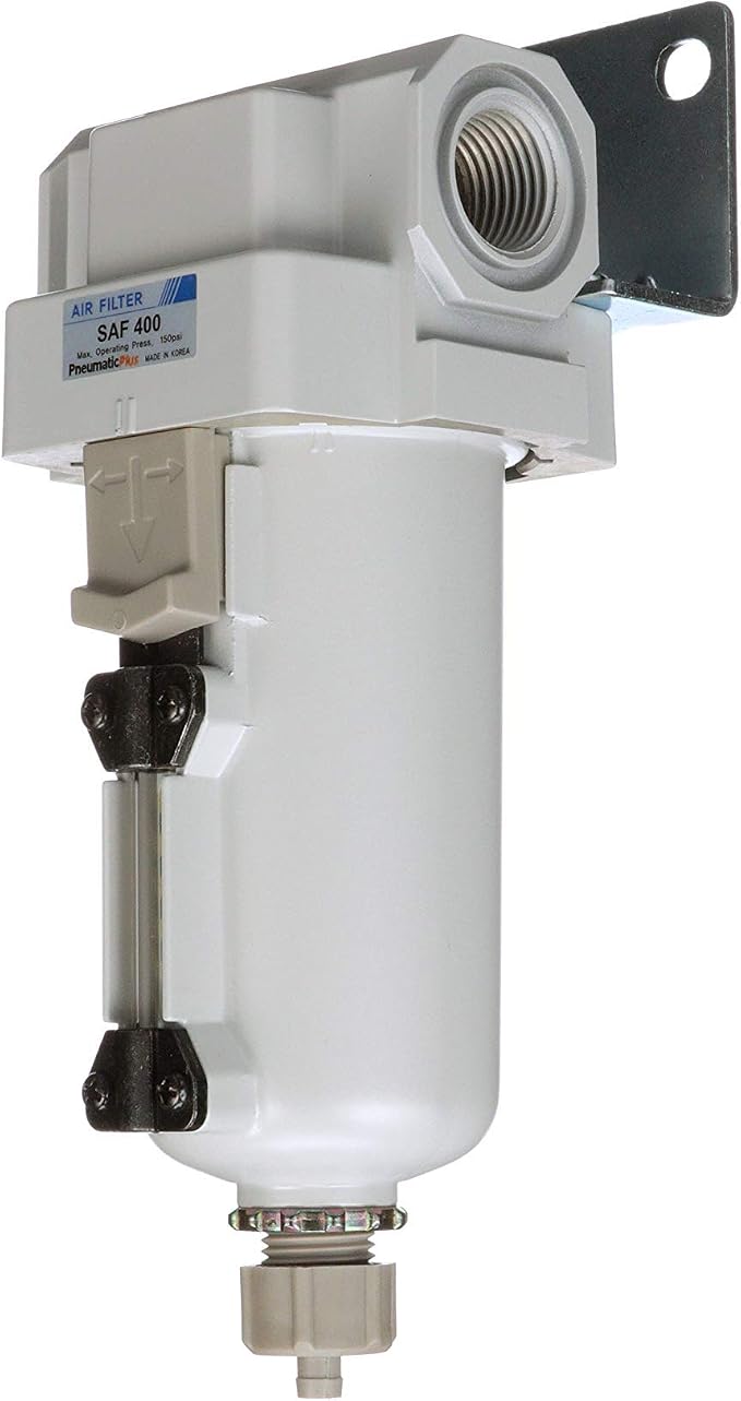 PneumaticPlus SAF400-N04B-MEP Compressed Air Particulate Filter 1/2" NPT