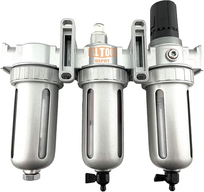 1/2" NPT MID FLOW Filter Regulator Coalescing Desiccant Dryer System