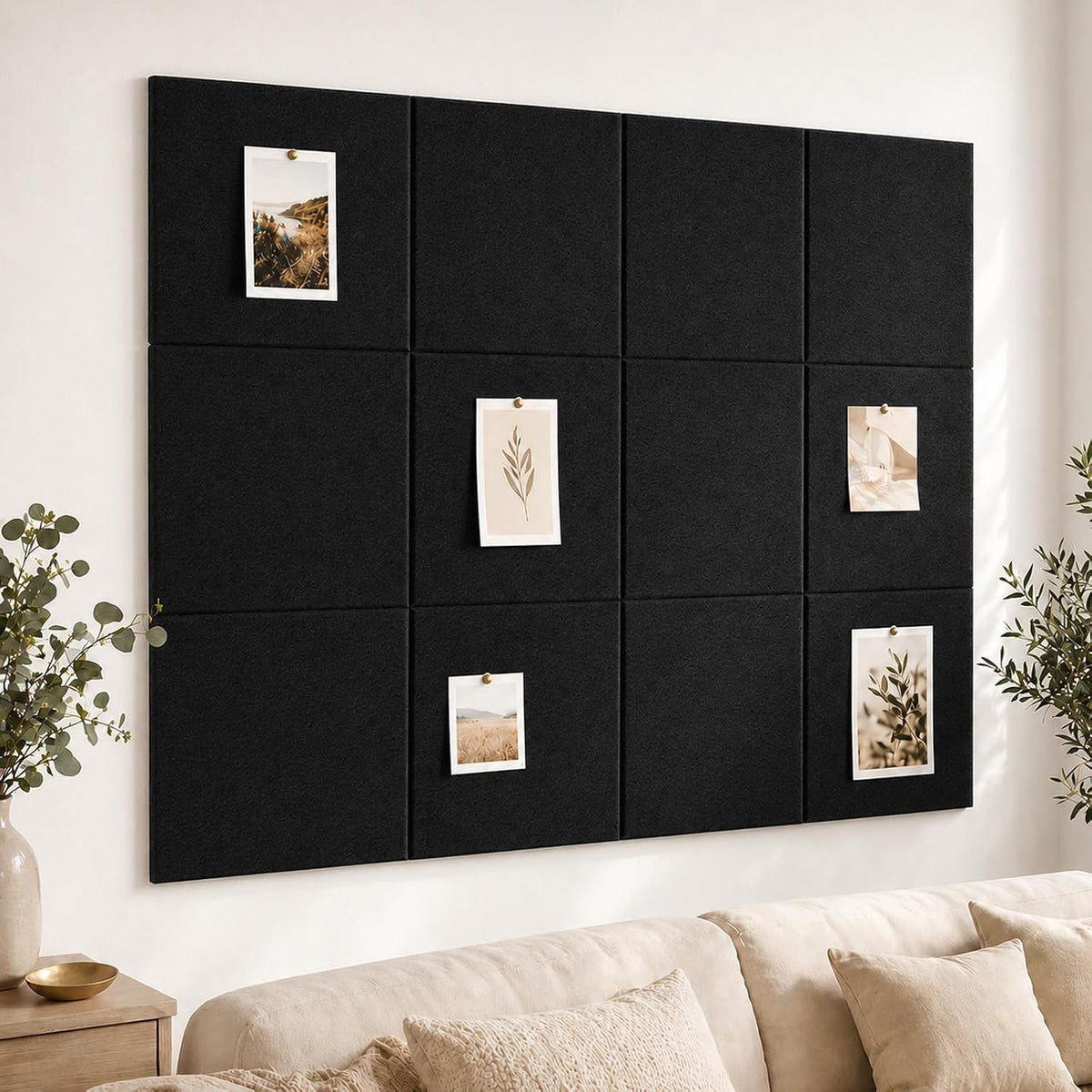 Felt Bulletin Board & Cork Board Alternative 48" x 36"- 12 Pack