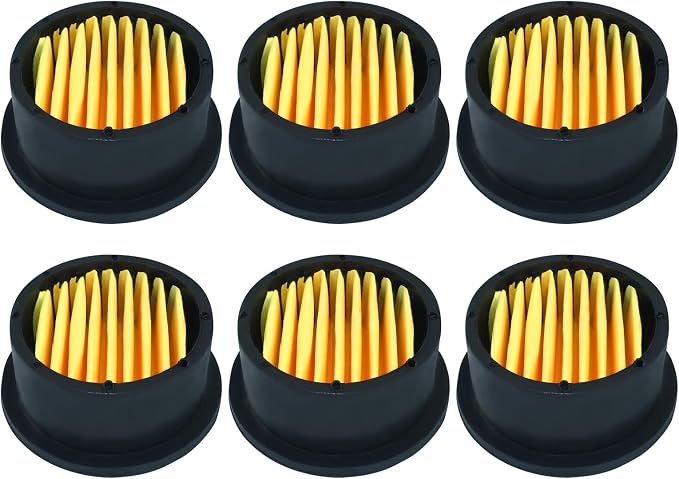 Zorfeter 6PCS Air Compressor Silencer Filter Elements