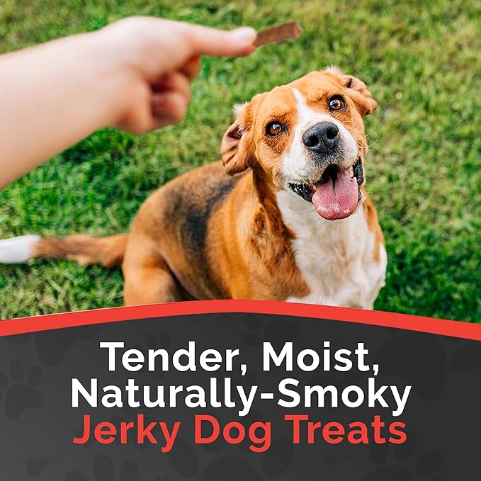 Miss Nelly's - Chicken Jerky Dog Treats - Soft Sticks - USA Made and Sourced - Original Smoke House Recipe - Small Batch Chicken Jerky for Dogs - Minimally Processed - 8 oz. Bag