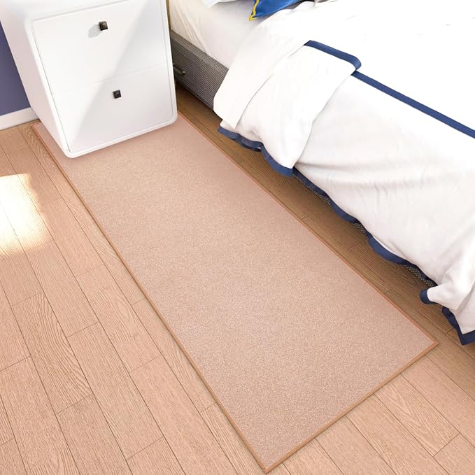 Runner Rug with Non Slip Rubber Backing, Washable Soft Floor Carpet