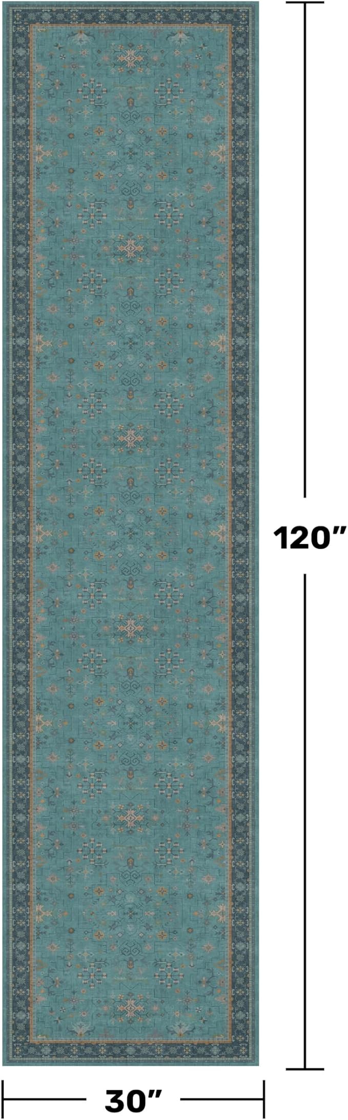Boho 2'6"x10' Wide Hallway Runner Rugs