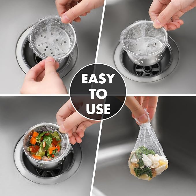 Disposable Sink Strainer Mesh Bags