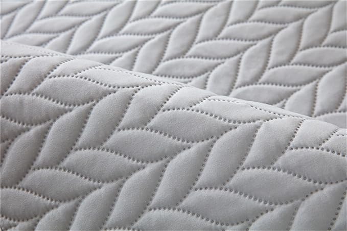 GIBZ Waterproof Dog Bed Cover Anti Slip Pet Furniture Protector Washable Blanket Large Soft Quilted Mat, Coffee, 100x127cm