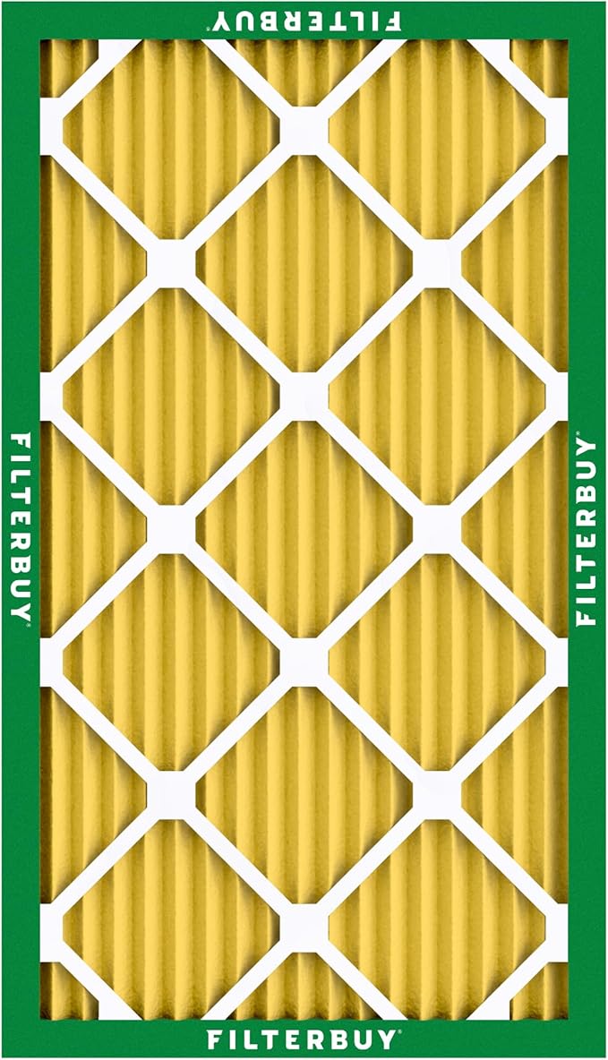 Filterbuy 15x30x1 Air Filter MERV 11 Superior Pet & Allergy Defense,