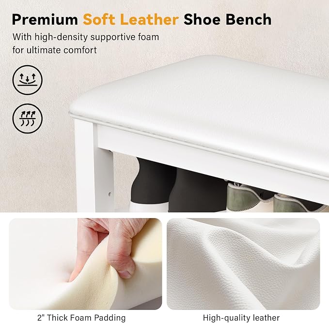 Entryway Shoe Storage Bench