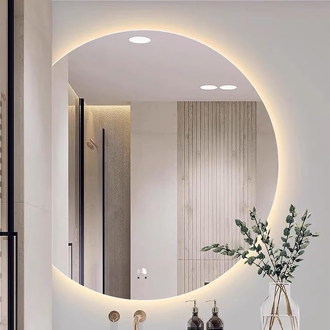 Half circle mirror，half circle mirrors