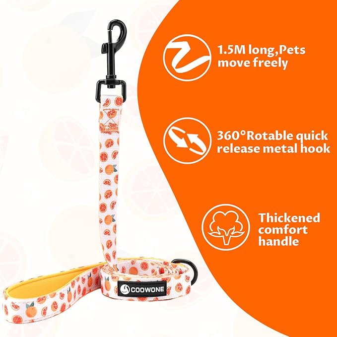 Dog Cat Harness and Leash Set, Puppia Soft Mesh Padded and Adjustable Puppy Vest Cute Dog Clothes Escape Proof Easy Walk Pet Accessories (Grapefruit, XS (Neck 9"-11"; Chest 11"-13"))