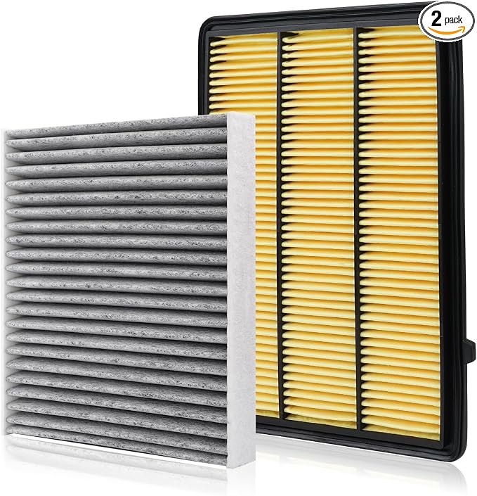 1 HEPA Pack Cabin Air Filter and 1 Pack Engine Air Filter fit
